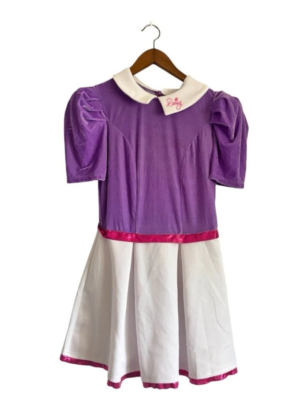 Disney Mickey & Friends Daisy Duck Velvet Dress Halloween Costume